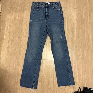 Zara straight leg denim